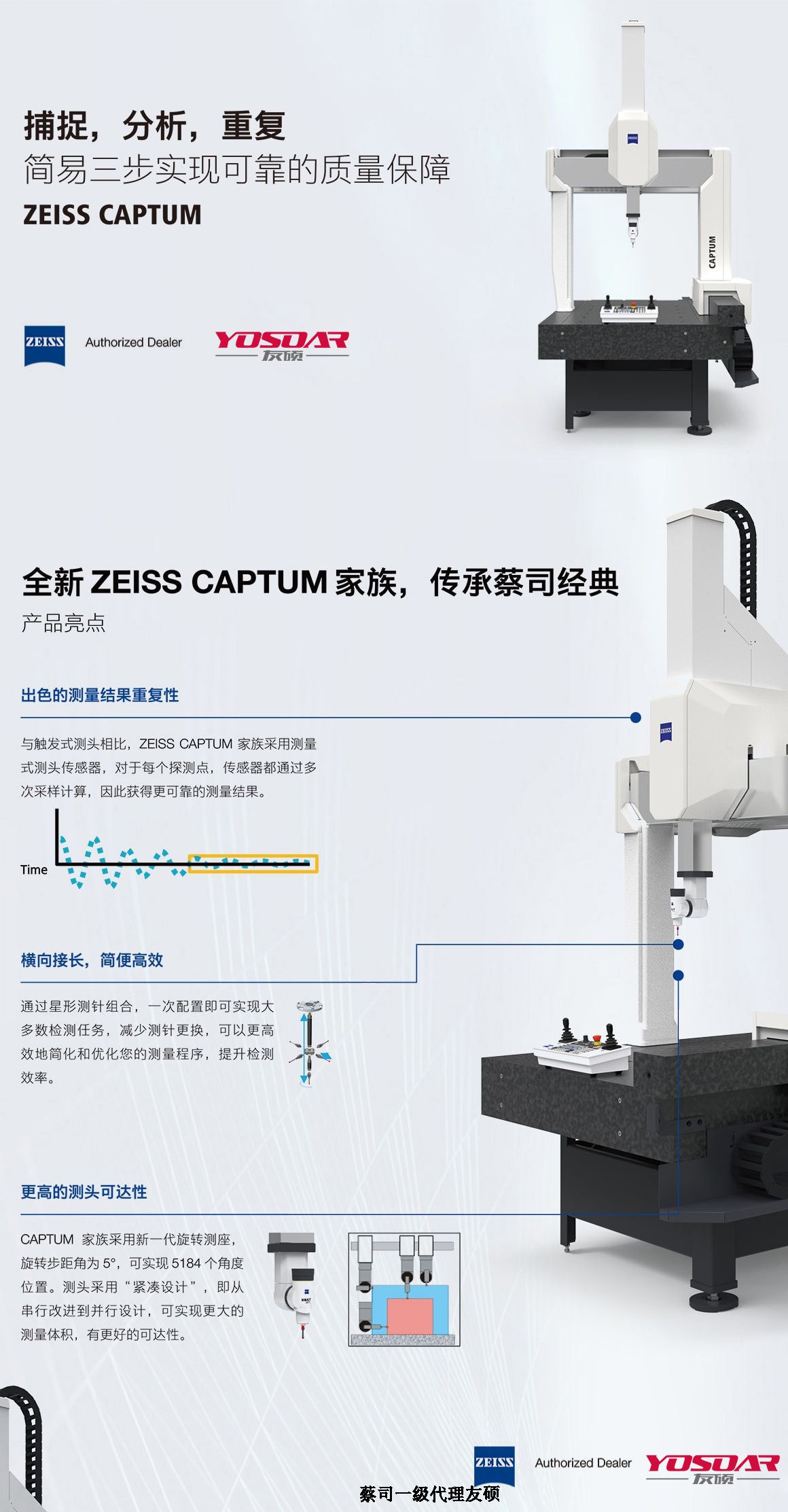 合川蔡司三坐标CAPTUM
